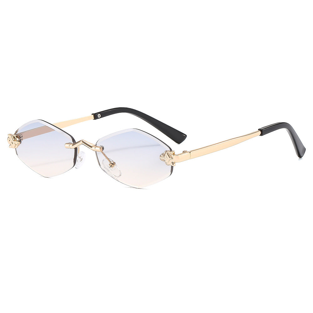 Rautenförmige Sonnenbrille