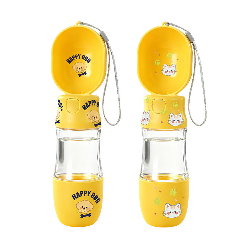 Trinkflasche für Haustiere für unterwegs
