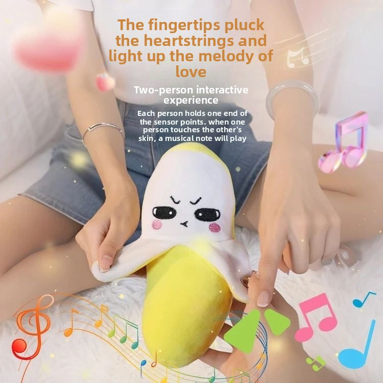 Interaktives Frucht-Stofftier mit Musik