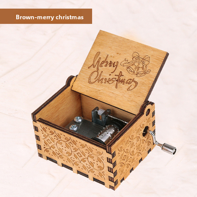 Harry Potter Handkurbel Spieluhr aus Holz
