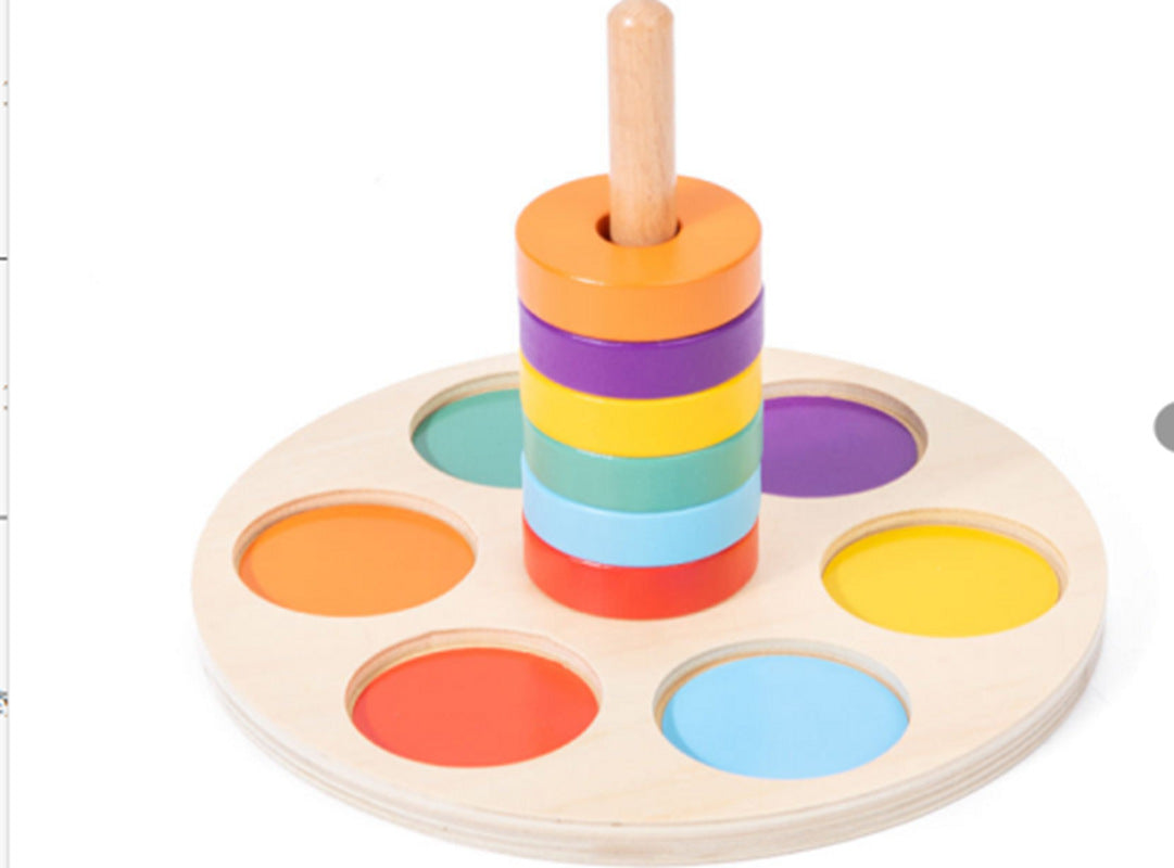 Montessori Lernspielzeug aus Holz