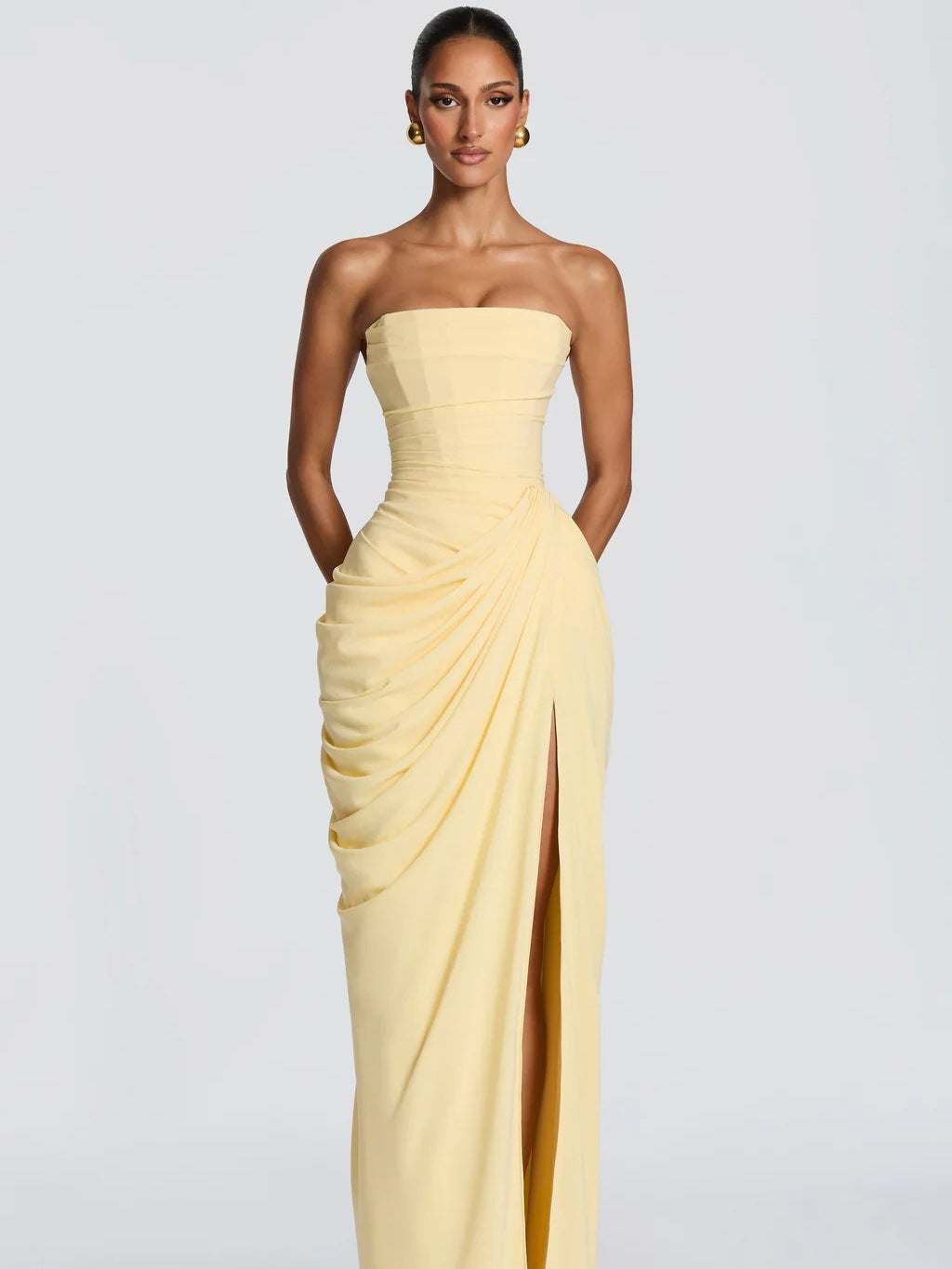 Elegantes Abendkleid mit One-Shoulder-Träger