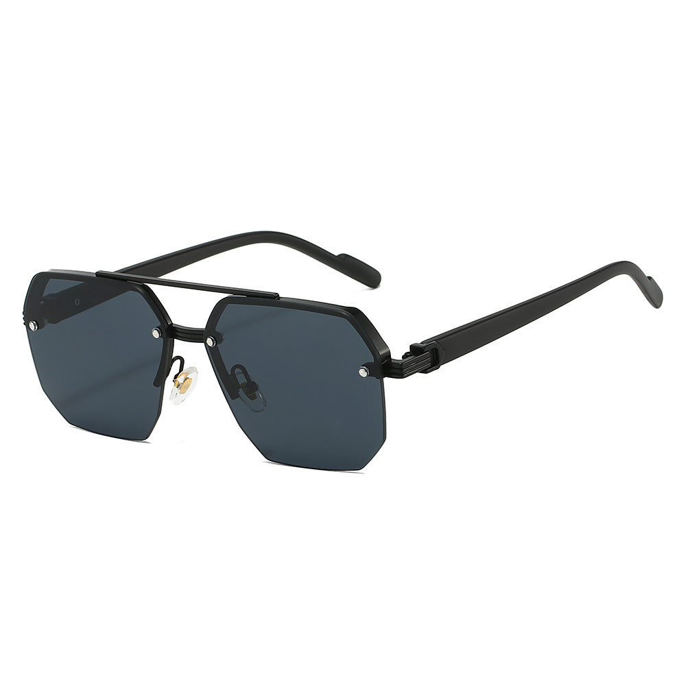 Halbrand-Sonnenbrille für Herren