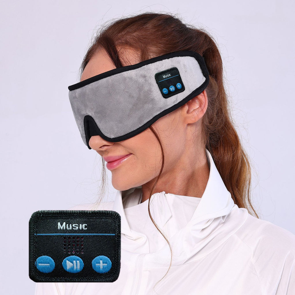 Kabellose Bluetooth 5.2 Stereo-Schlafmaske mit Musik- und Anruffunktion