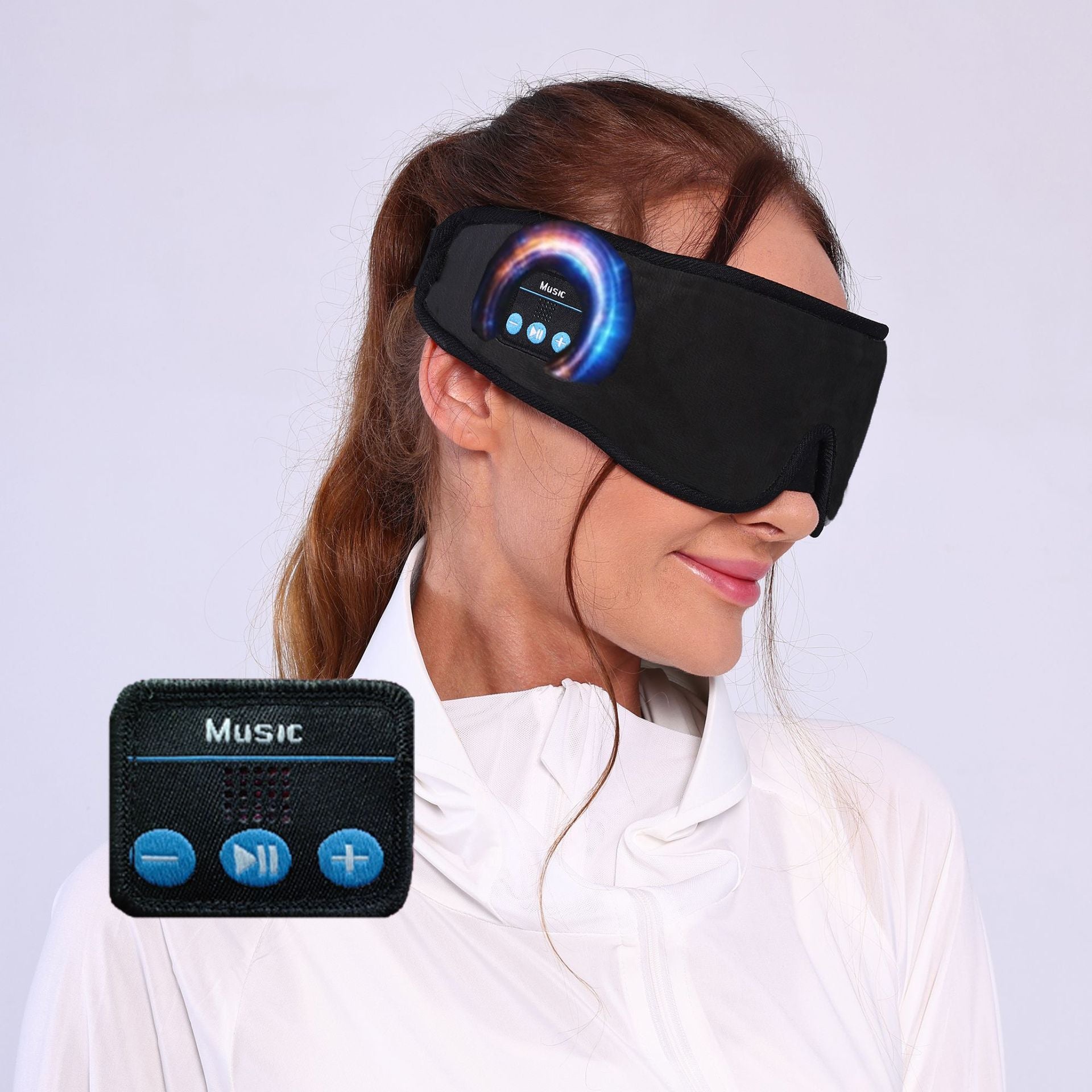Wireless Bluetooth 5.2 Stereo Eye Mask with Music and Call Function