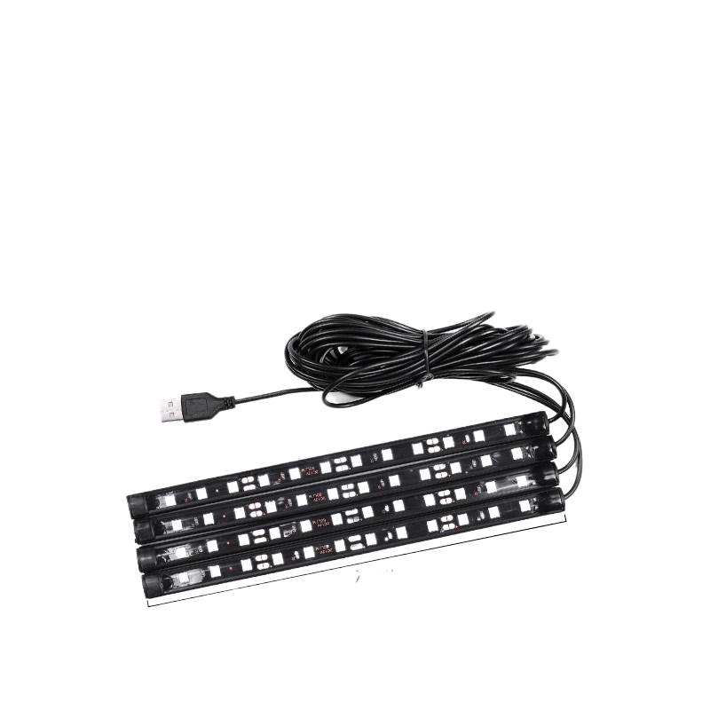 USB Car Interior Ambient Lighting with Music Sync