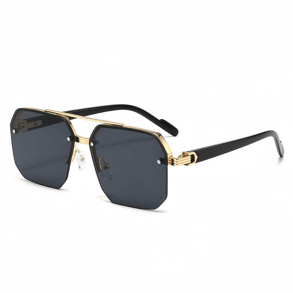 Halbrand-Sonnenbrille für Herren