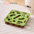 Cat Toy Self-Entertainment Boredom-Relief Gadget for Kittens and Cats, Educational Maze, Hole-Punching Felt Box, Teasing Cat Bell Ball
