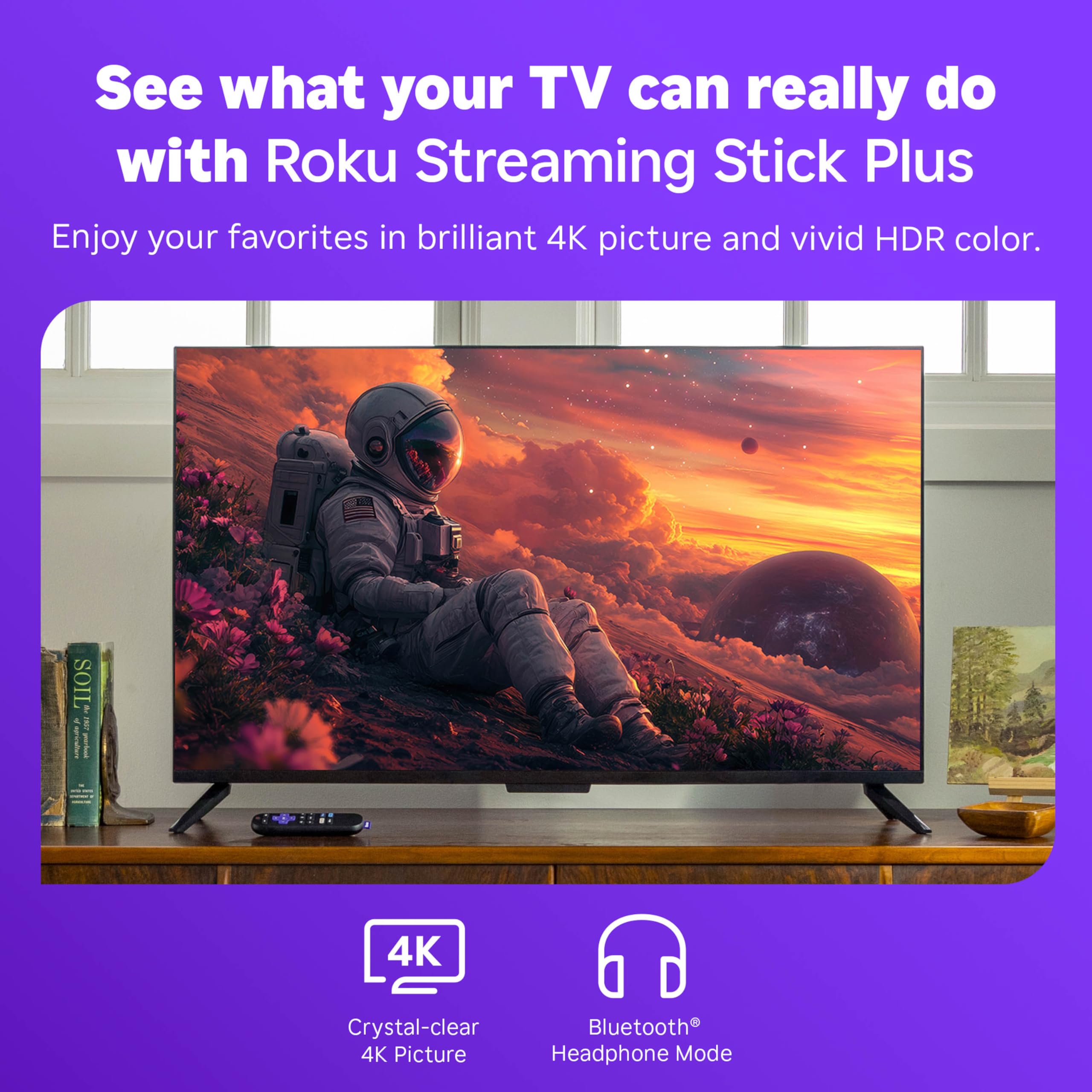 Roku Streaming Stick HD — HD Streaming Device for TV with Roku Voice Remote, Free & Live TV ItsPry