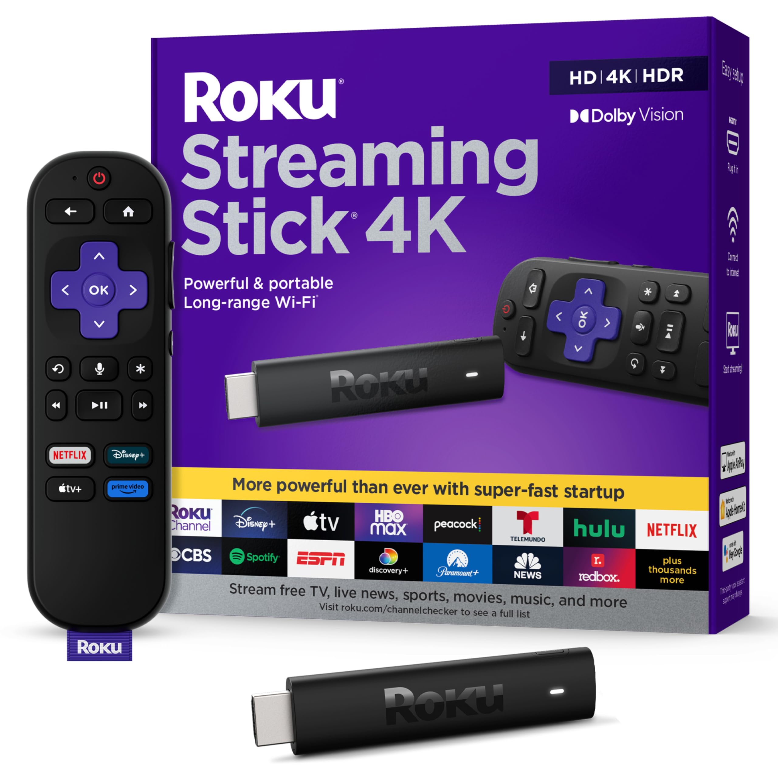 Roku Streaming Stick HD — HD Streaming Device for TV with Roku Voice Remote, Free & Live TV ItsPry