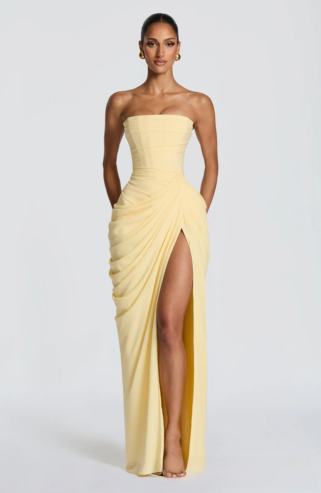 Elegantes Abendkleid mit One-Shoulder-Träger