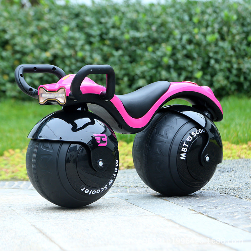 Kids Balance Twist Scooter with Lights and Music