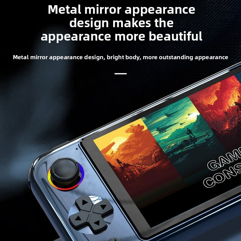 R900 Metallgehäuse Handheld-Spielkonsole