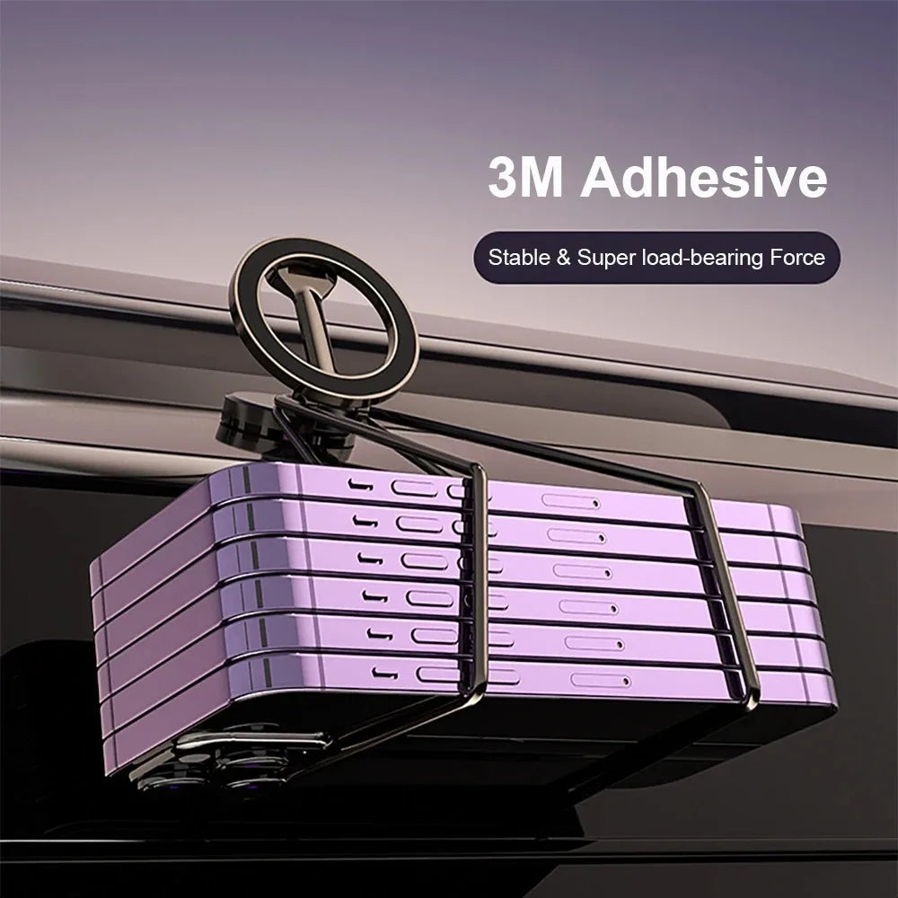 Magnetic Car Phone Holder For Vehicles Mobile Support For Magsafe  Car Cell Phone Holder in Car For phone 15 14 13 Pro Max Plus