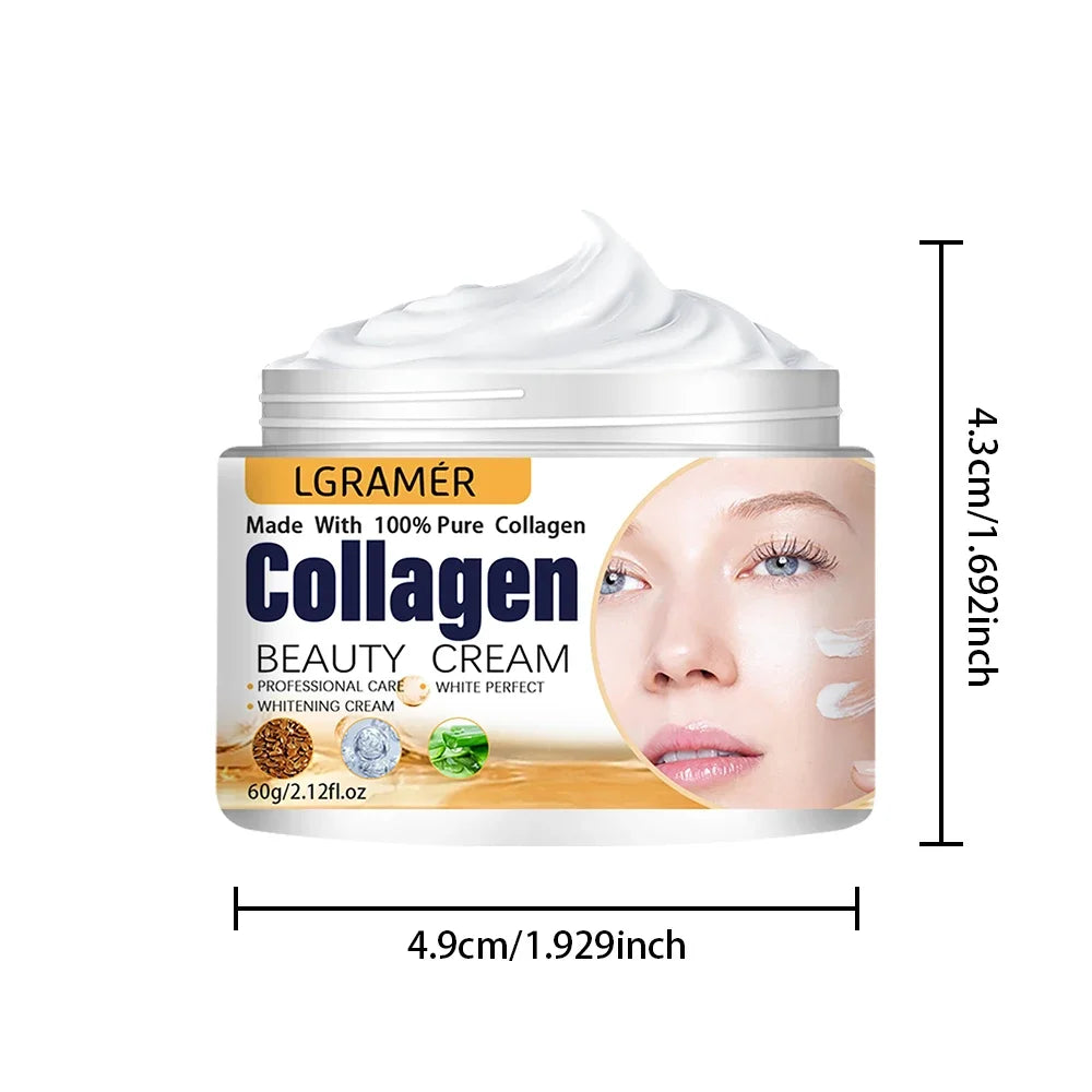 Anti-Falten-Creme Augencreme Gesichtsfeuchtigkeitscreme Anti-Aging Gesichtsstraffende Nährende Reparatur Kollagen-Booster-Creme Koreanische Essenz
