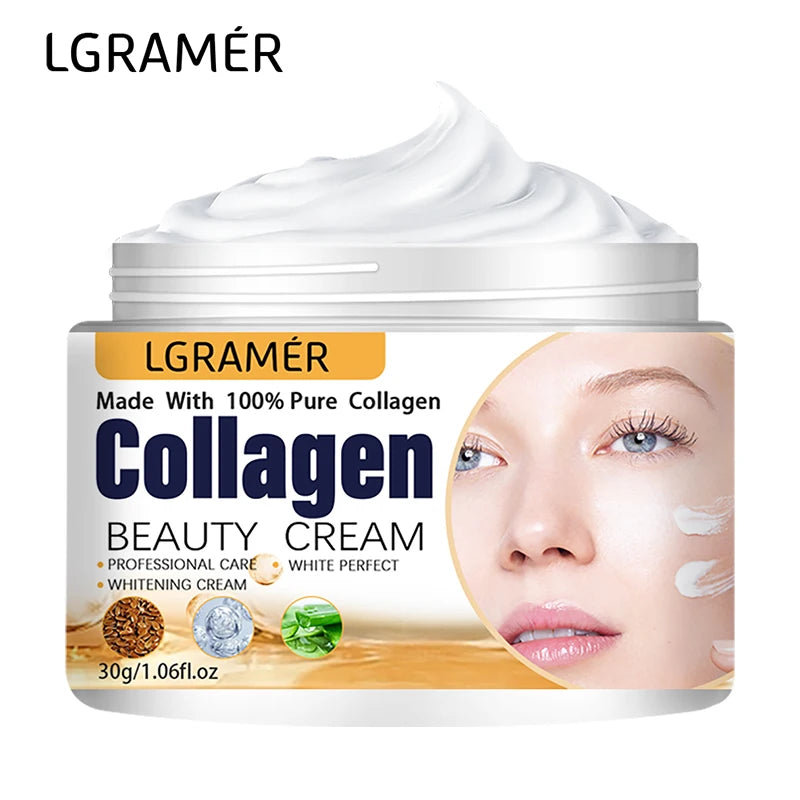 Anti-Falten-Creme Augencreme Gesichtsfeuchtigkeitscreme Anti-Aging Gesichtsstraffende Nährende Reparatur Kollagen-Booster-Creme Koreanische Essenz