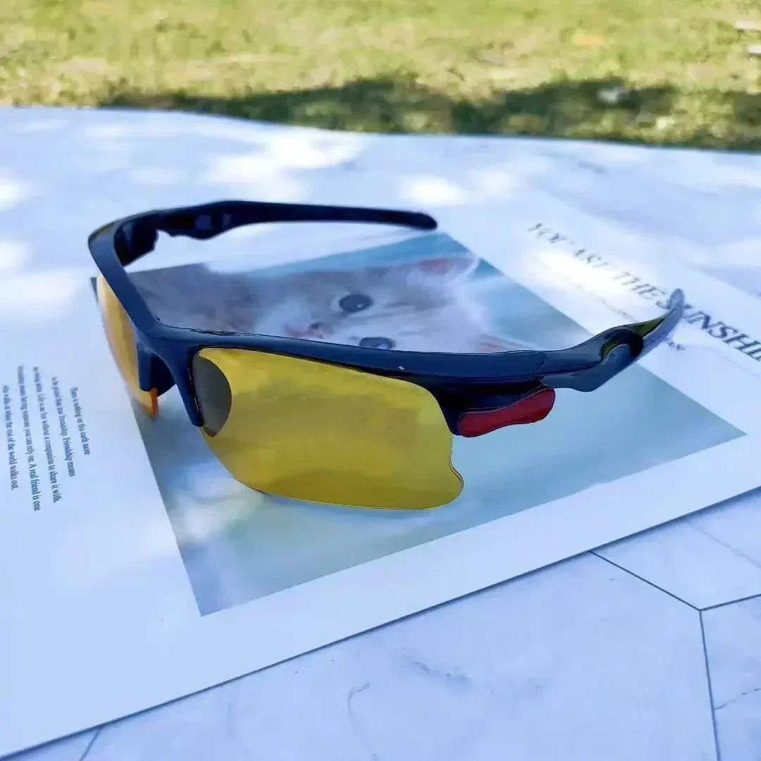 Day & Night Driving Glasses - HD Anti-Glare with Enhanced Night Vision (UV400 Protection)