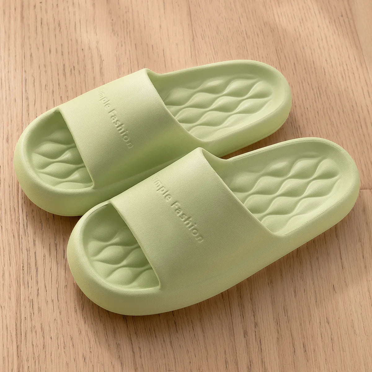 Summer Slippers Soft Non-slip Sole Cloud Sandals for Home Beach Indoor Outdoor