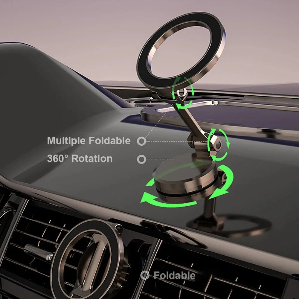 Magnetic Car Phone Holder For Vehicles Mobile Support For Magsafe  Car Cell Phone Holder in Car For phone 15 14 13 Pro Max Plus