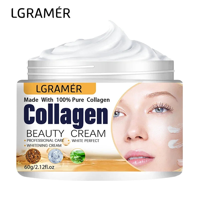 Anti-Falten-Creme Augencreme Gesichtsfeuchtigkeitscreme Anti-Aging Gesichtsstraffende Nährende Reparatur Kollagen-Booster-Creme Koreanische Essenz