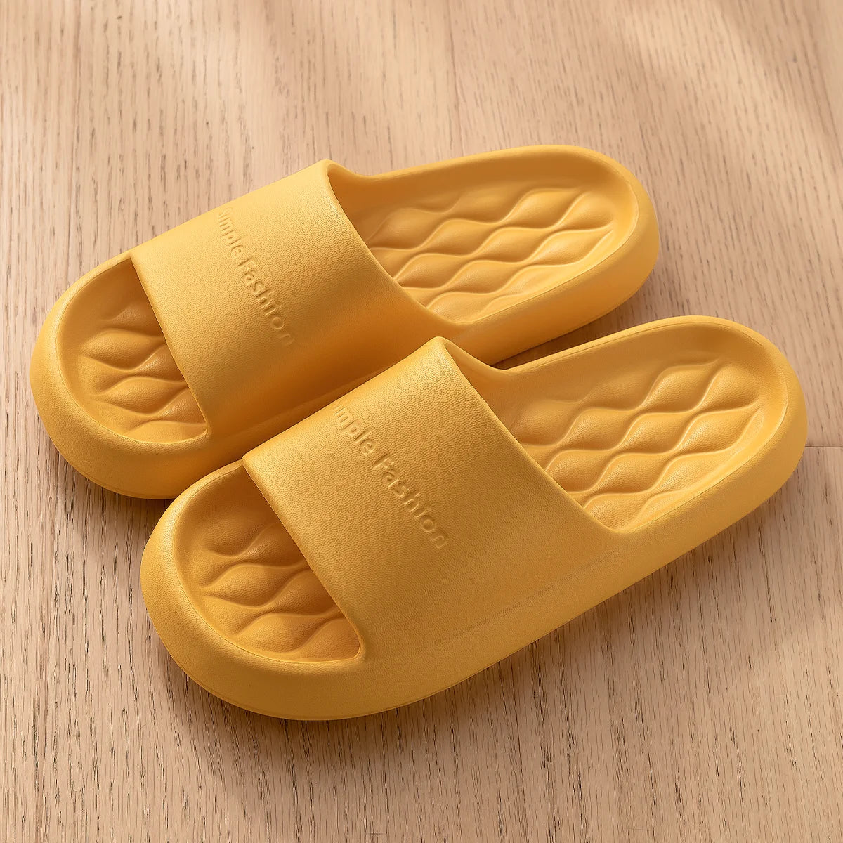 Summer Slippers Soft Non-slip Sole Cloud Sandals for Home Beach Indoor Outdoor