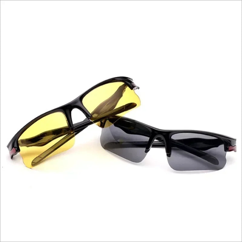 Day & Night Driving Glasses - HD Anti-Glare with Enhanced Night Vision (UV400 Protection)