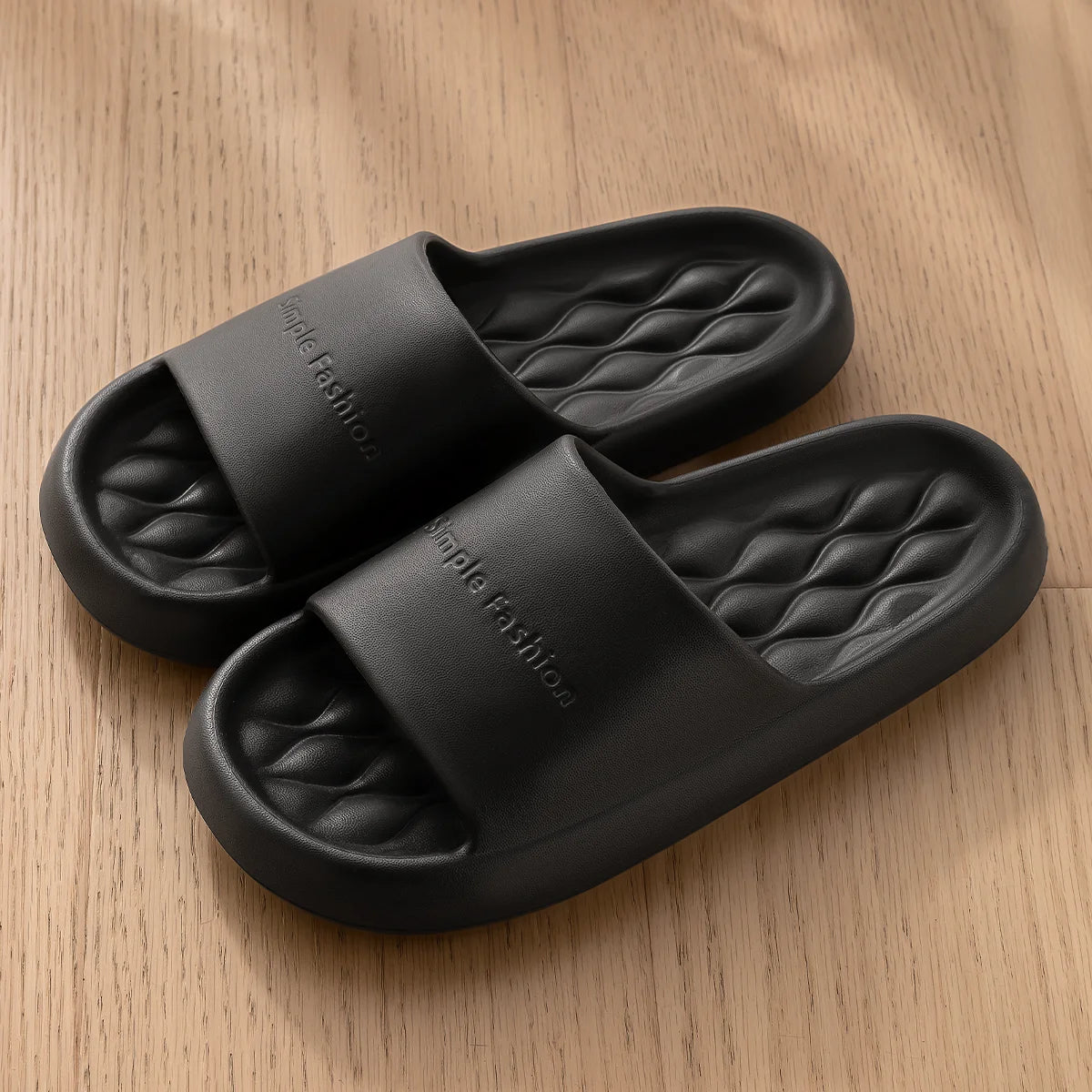 Summer Slippers Soft Non-slip Sole Cloud Sandals for Home Beach Indoor Outdoor