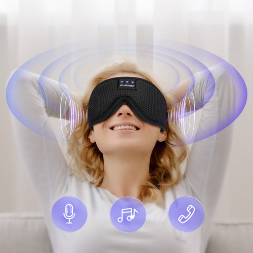 Bluetooth Musik Schlafmaske mit Anruffunktion