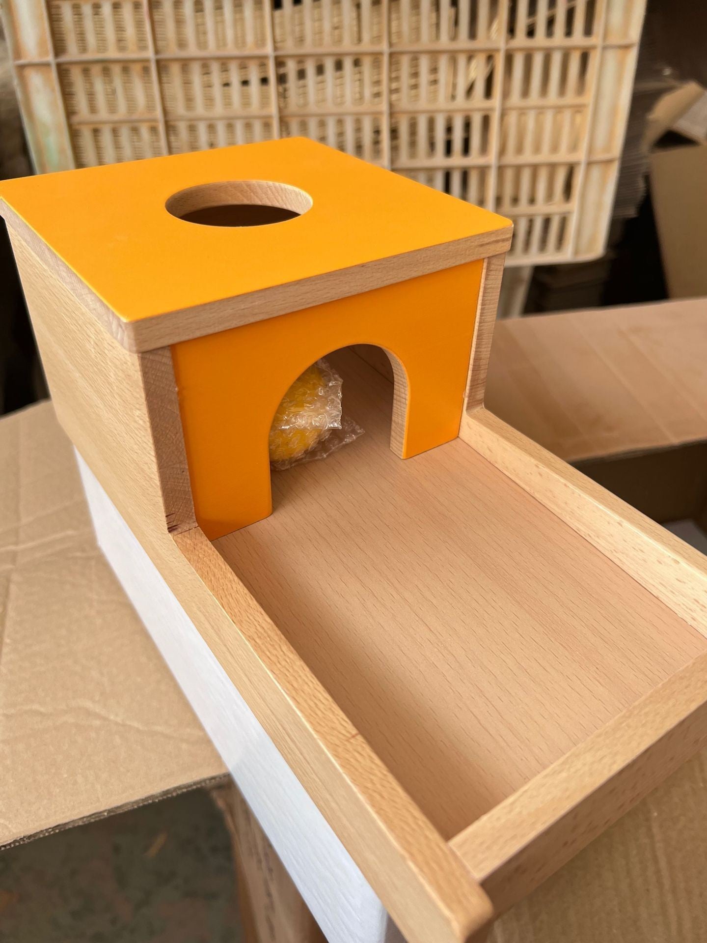 Montessori Lernspielzeug aus Holz