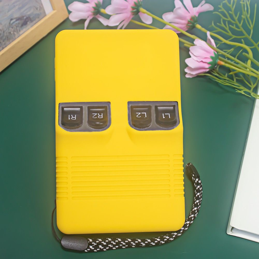 Silicone protective case for game consoles