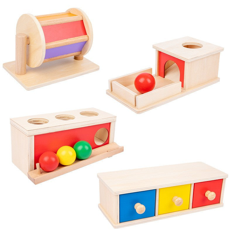 Montessori Lernspielzeug aus Holz