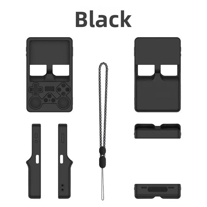 Silicone protective case for game consoles