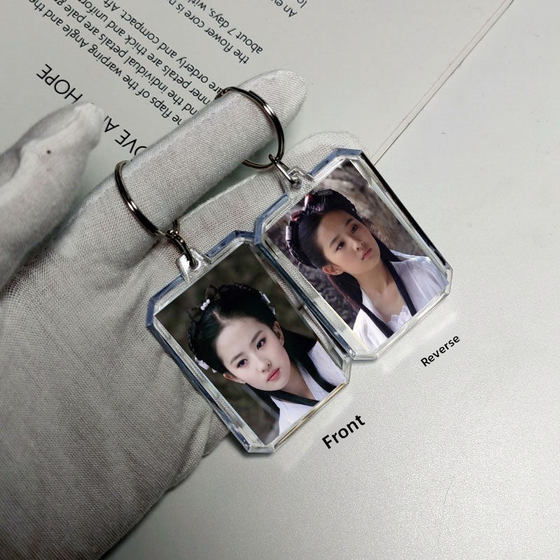 Film and TV entertainment movie star merchandise keychain pendant