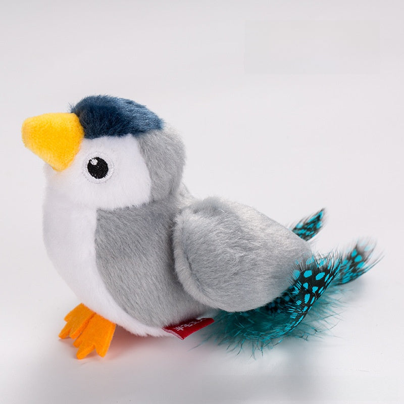 Plush Sound Cat Toy for Play and Entertainment