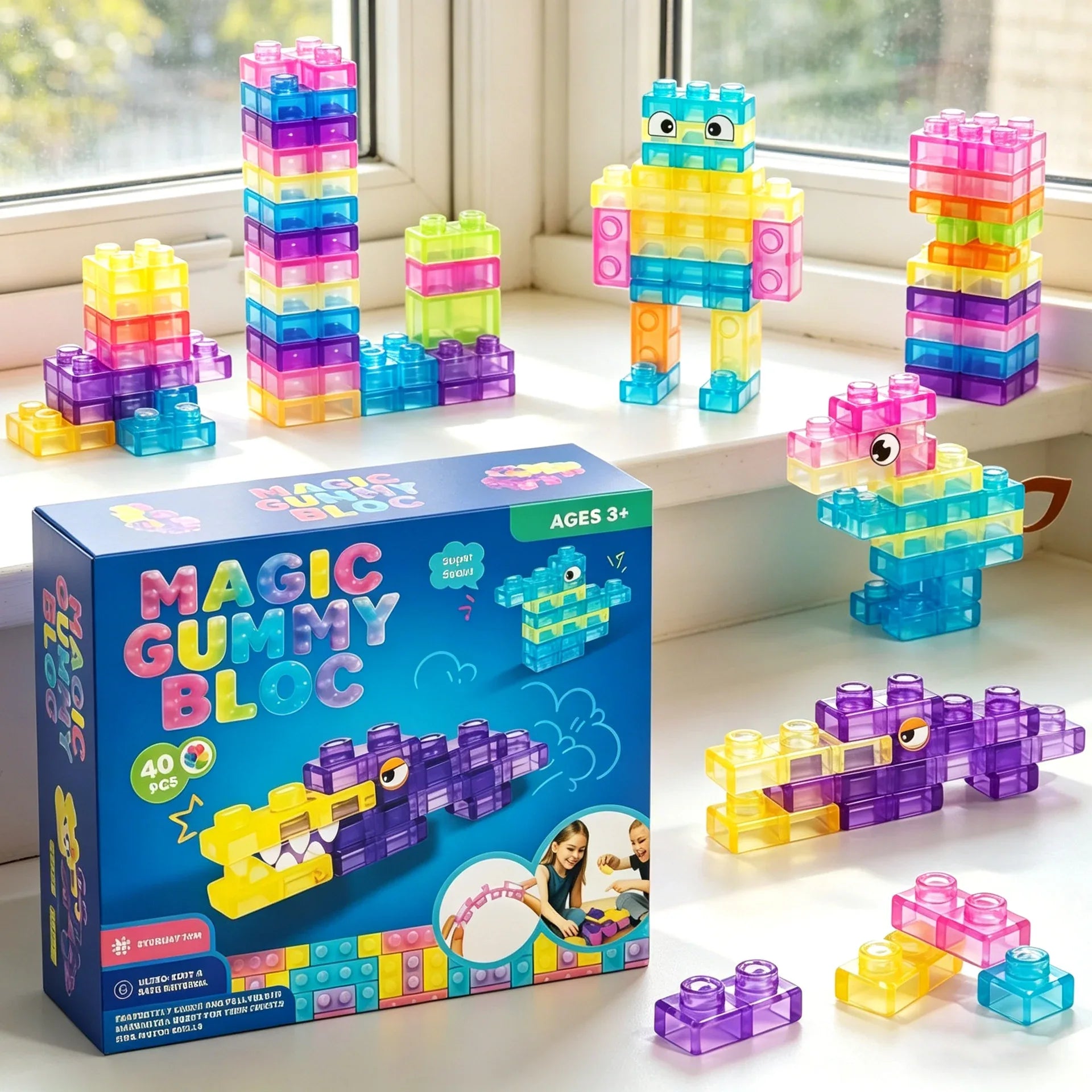 Sensorische weiche Bausteine Lernspielzeug