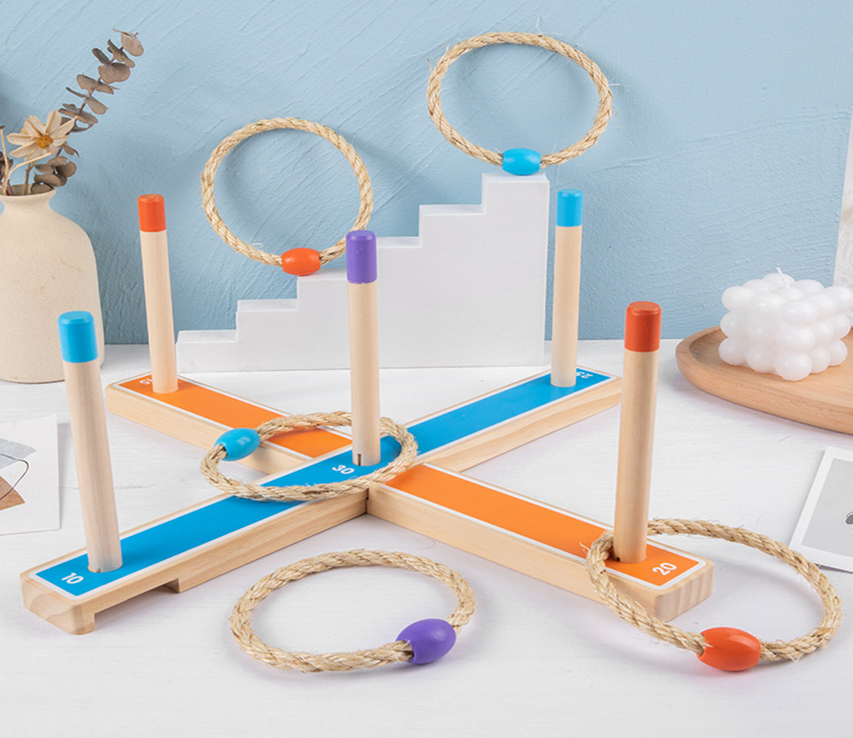 Montessori Lernspielzeug aus Holz